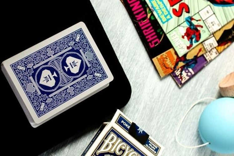 Bicycle 8-Bit Playing Cards Red + Blue Set