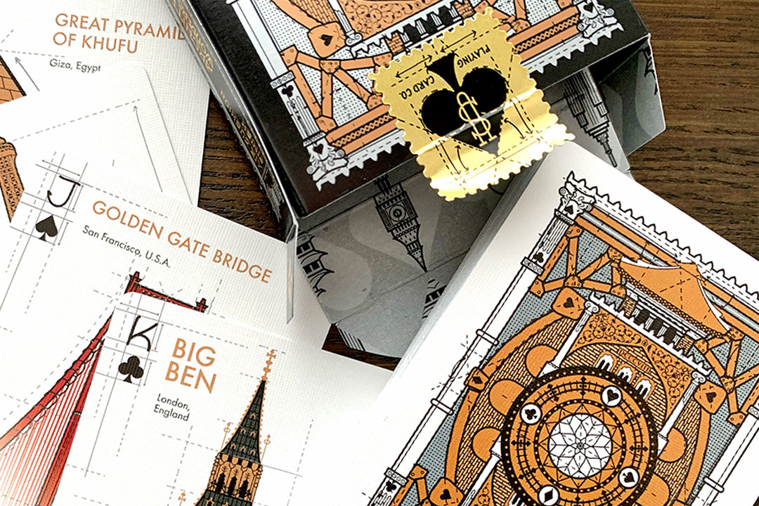 Bicycle Architectural Wonders Of The World Playing Cards