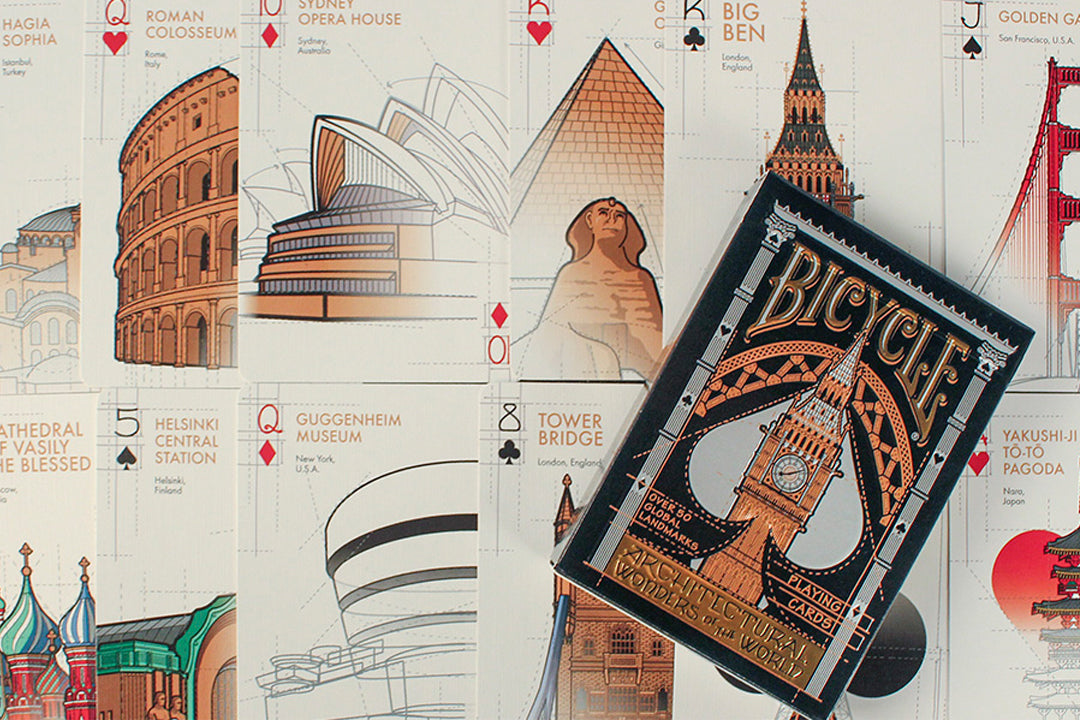 Bicycle Architectural Wonders Of The World Playing Cards