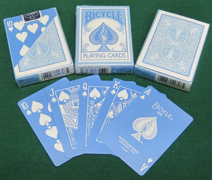 Bicycle Pastel Baby blue & Fashion Pink Playing Cards