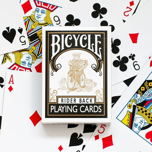 Bicycle Rider Back Black Limited Japan Edition Playing Cards