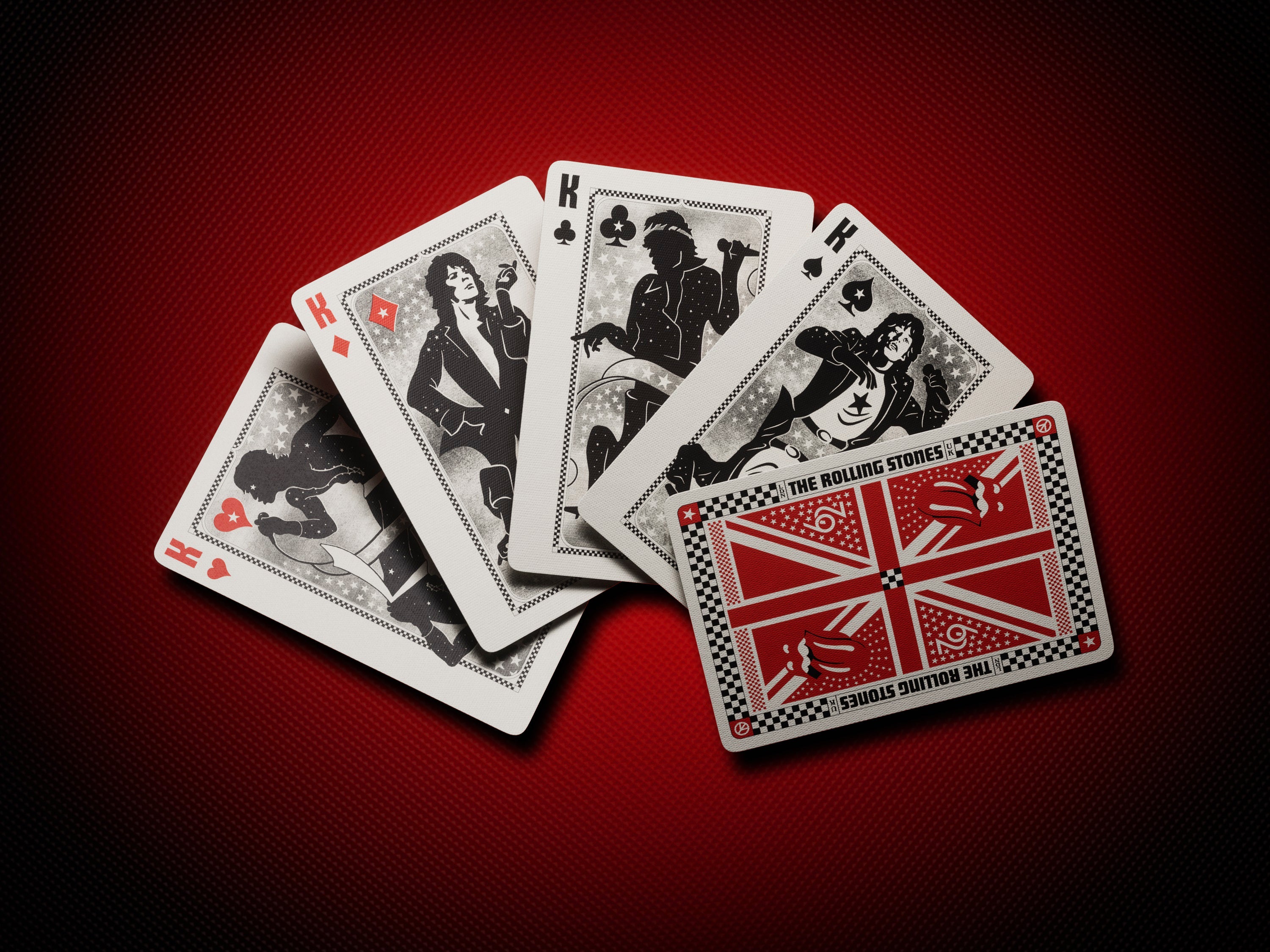 The Rolling Stones Playing Cards