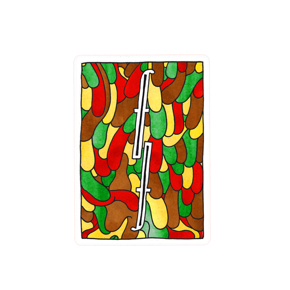 Royal Fever Color UV Fontaine Playing Cards