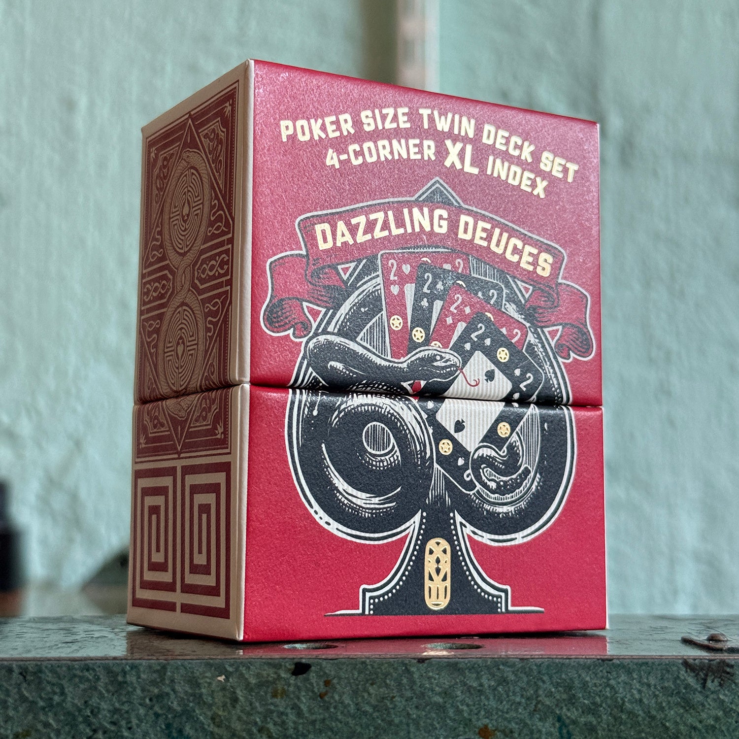 Dazzling Deuces LTD700 (Twindecks with gilded edges)