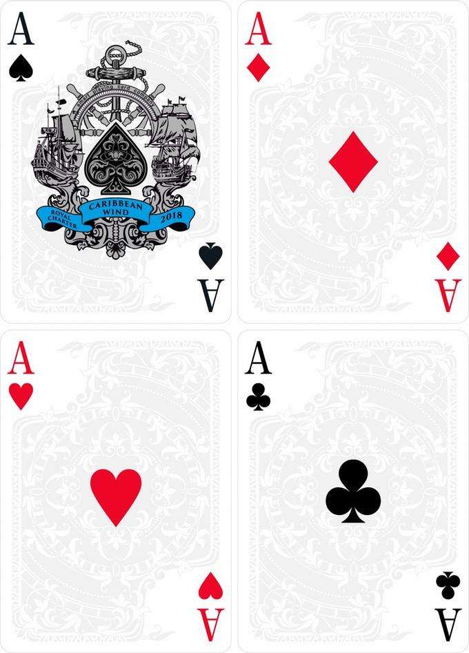 Caribbean Wind Playing Cards