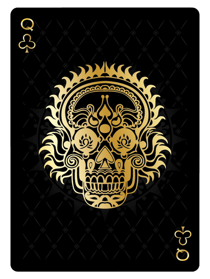 3-Decks set Defunctorum DIES + NOX + CRUOR Playing Cards