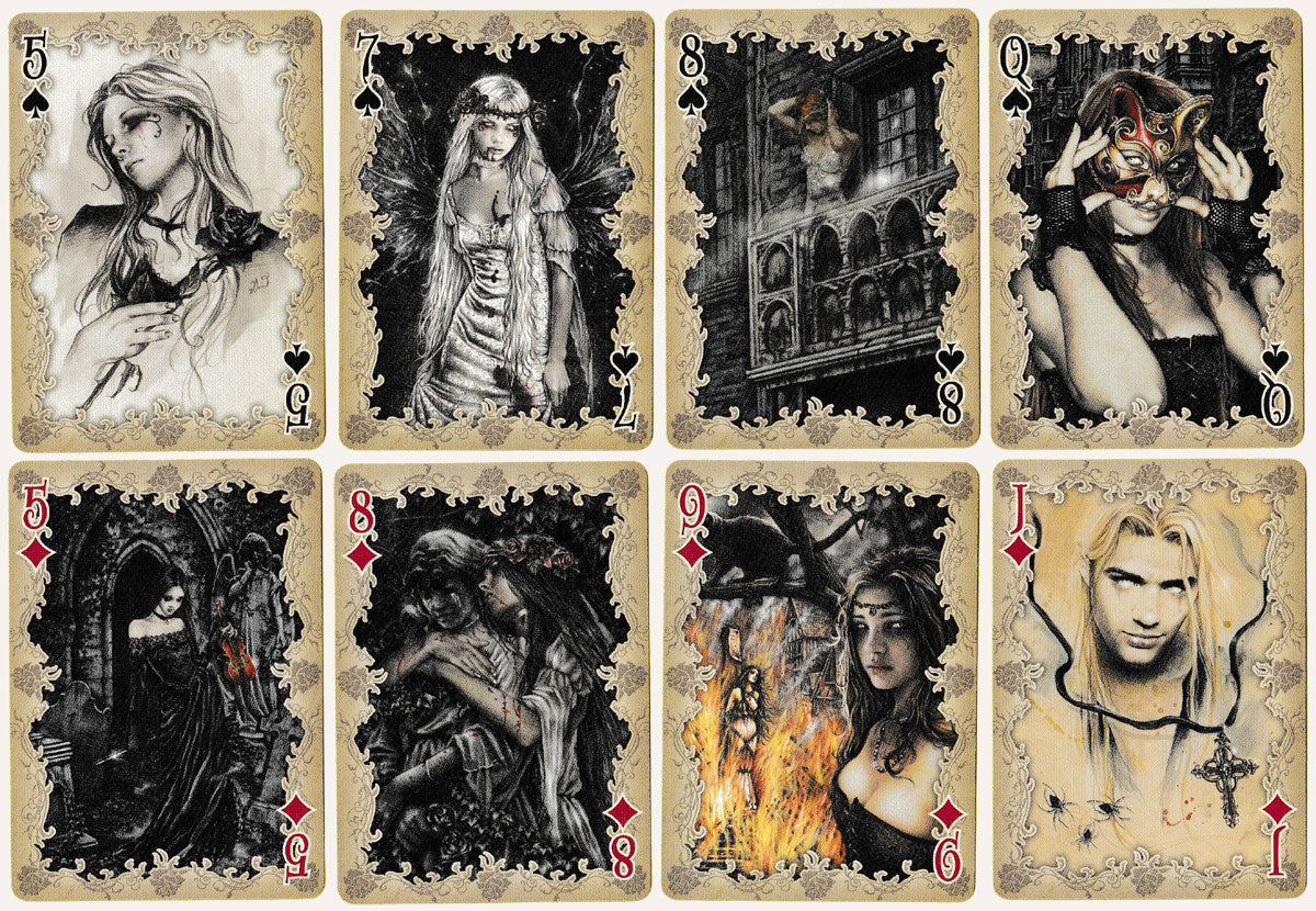 Bicycle Tragic Royalty & Favole Playing Cards Vintage series