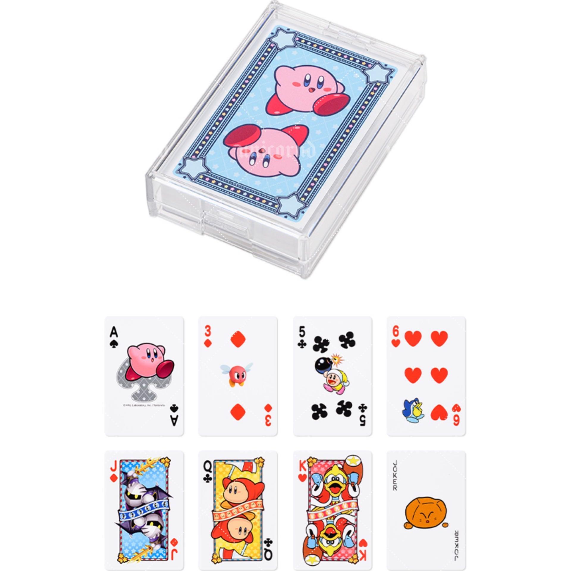 Nintendo Playing Cards Collection - Mario, Kirby, Game Characters