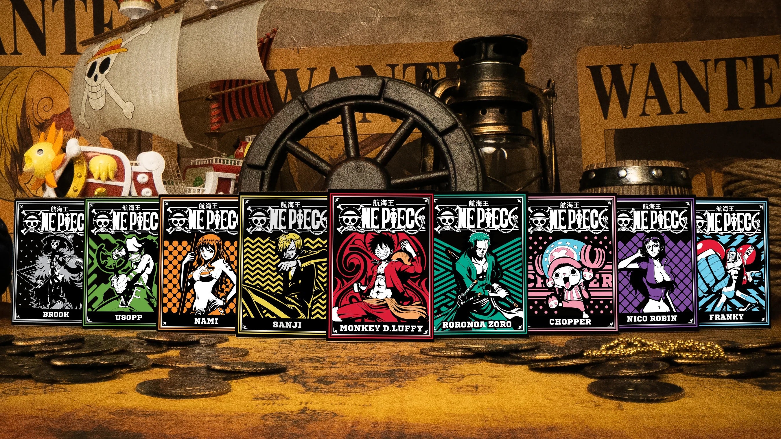 One Piece playing cards collection