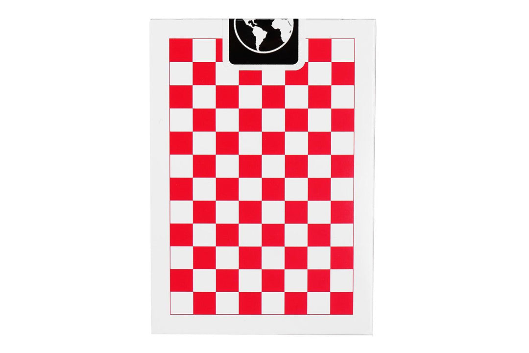 red checkerboards Cardistry Cards