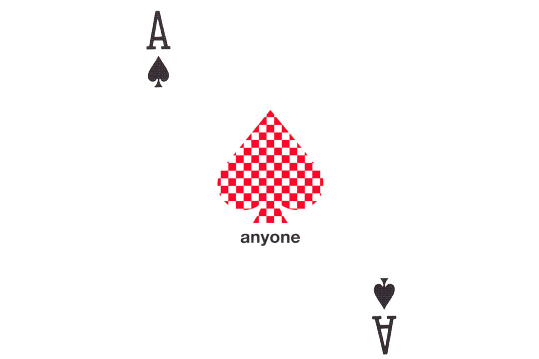 red checkerboards Cardistry Cards