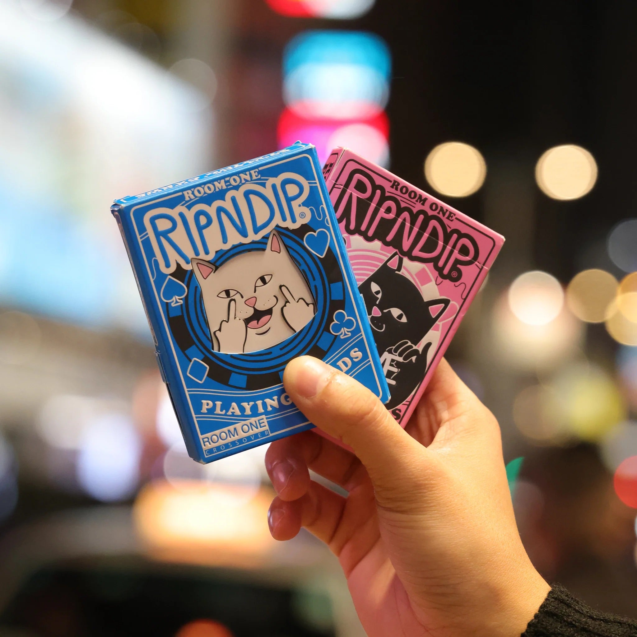 RIPNDIP Playing Cards - The Flippy One & The Pink One