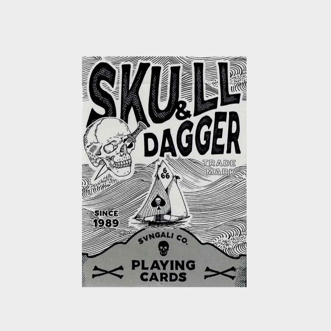 SVNGALI 06 - Skull & Dagger Playing Cards