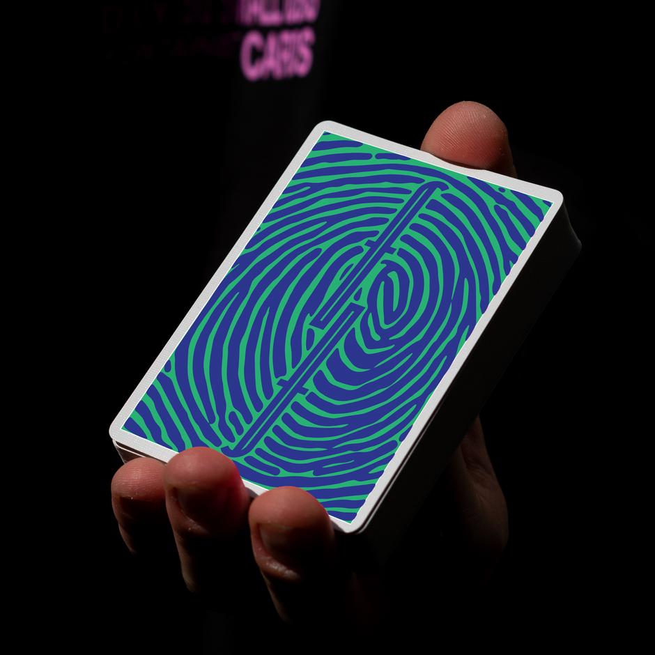 Thumbprint Fontaine Playing Cards