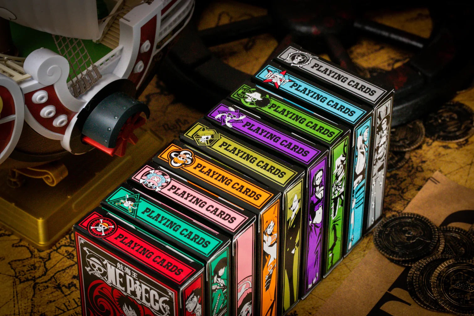 One Piece playing cards collection