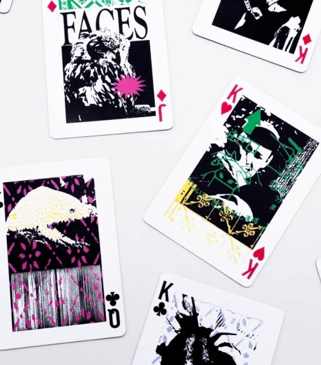 Anyone Worldwide: Purple Dots Showroom Playing Cards