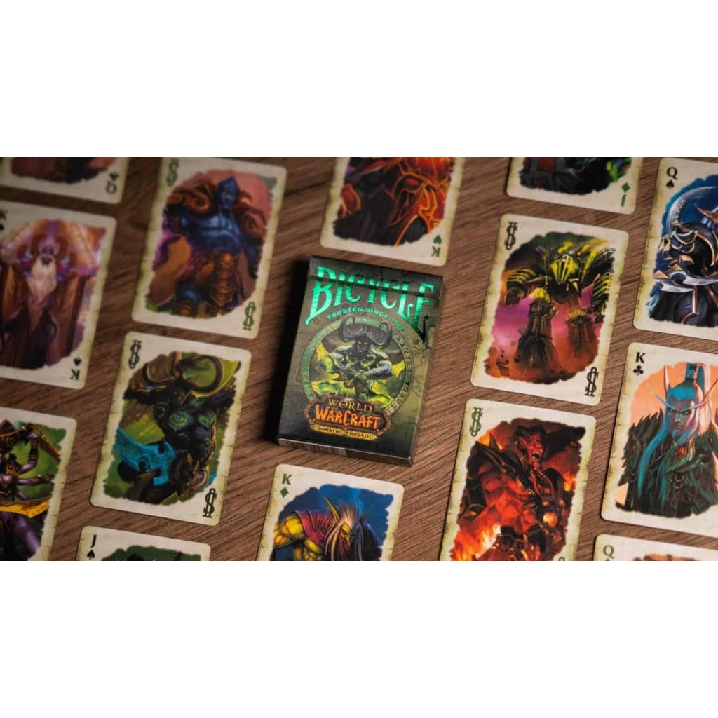 Bicycle World of Warcraft Playing Cards by Blizzard Entertainment