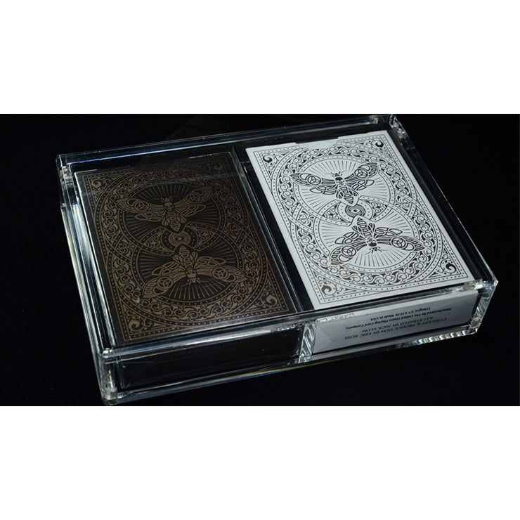 Crystal Deck Display Case Carat X2 (Holds 2 Decks) Magnetic by Carat Case Creations