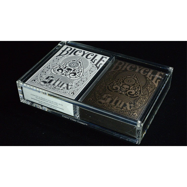 Crystal Deck Display Case Carat X2 (Holds 2 Decks) Magnetic by Carat C – Cardvo