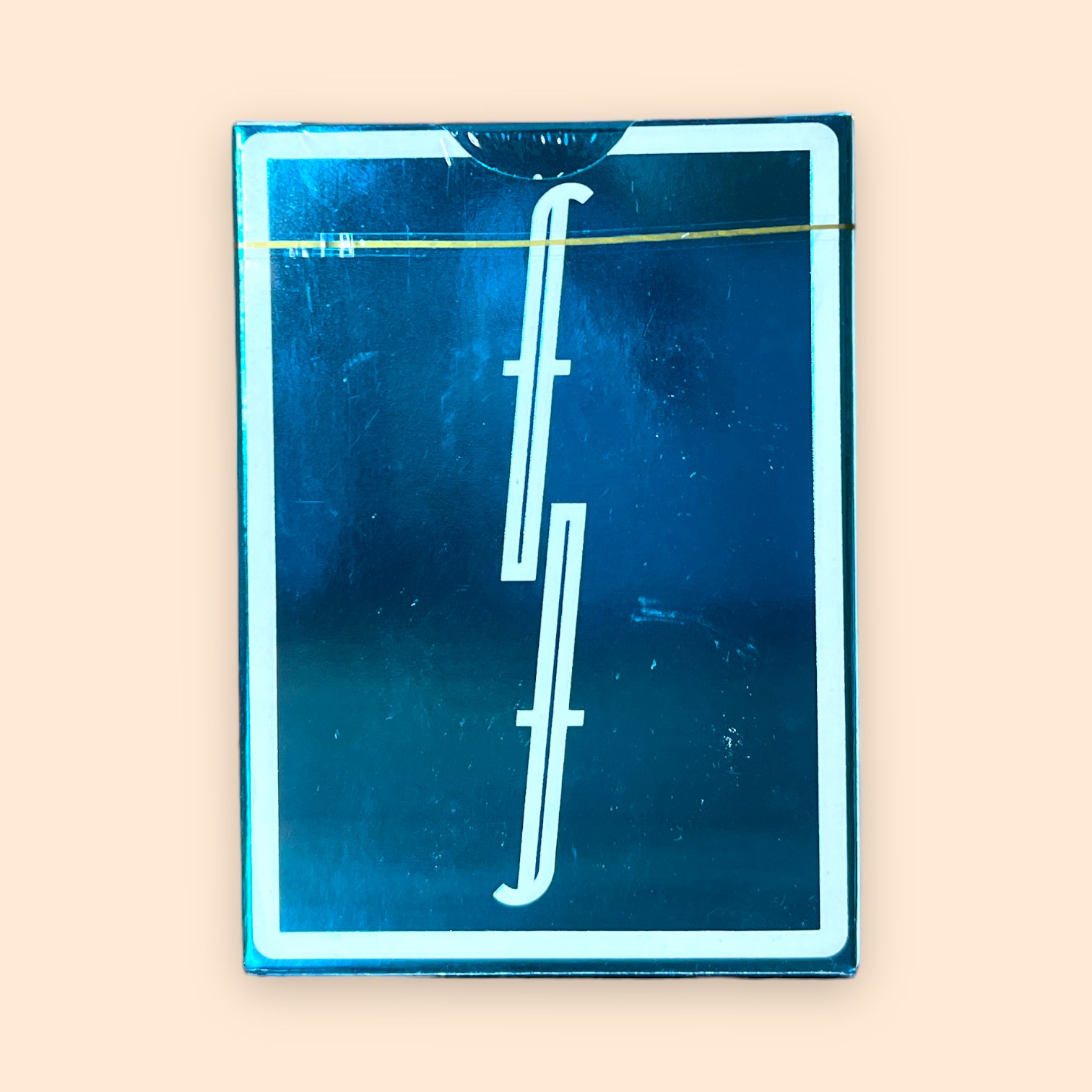 Fontaine Turquoise Foil playing cards
