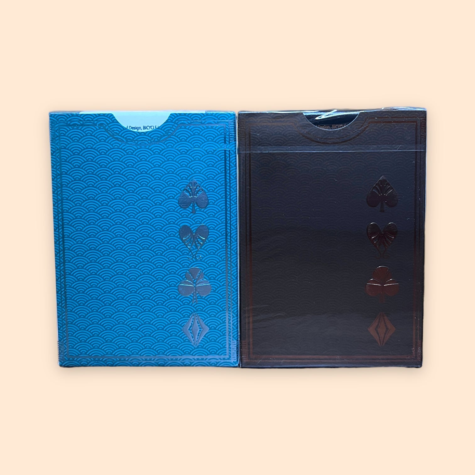 Bicycle Deco Bronze & Silver playing cards