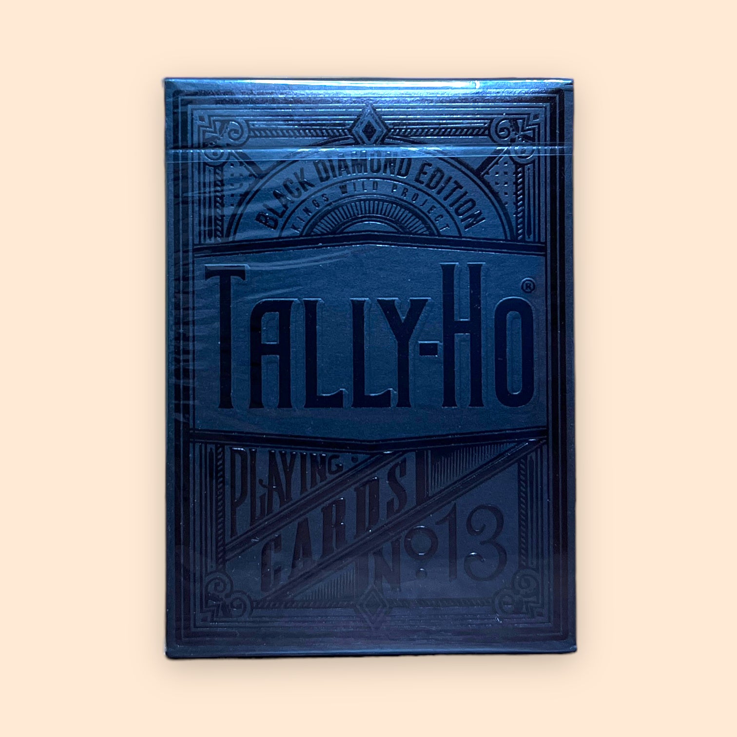 Black Diamond Tally Ho playing cards