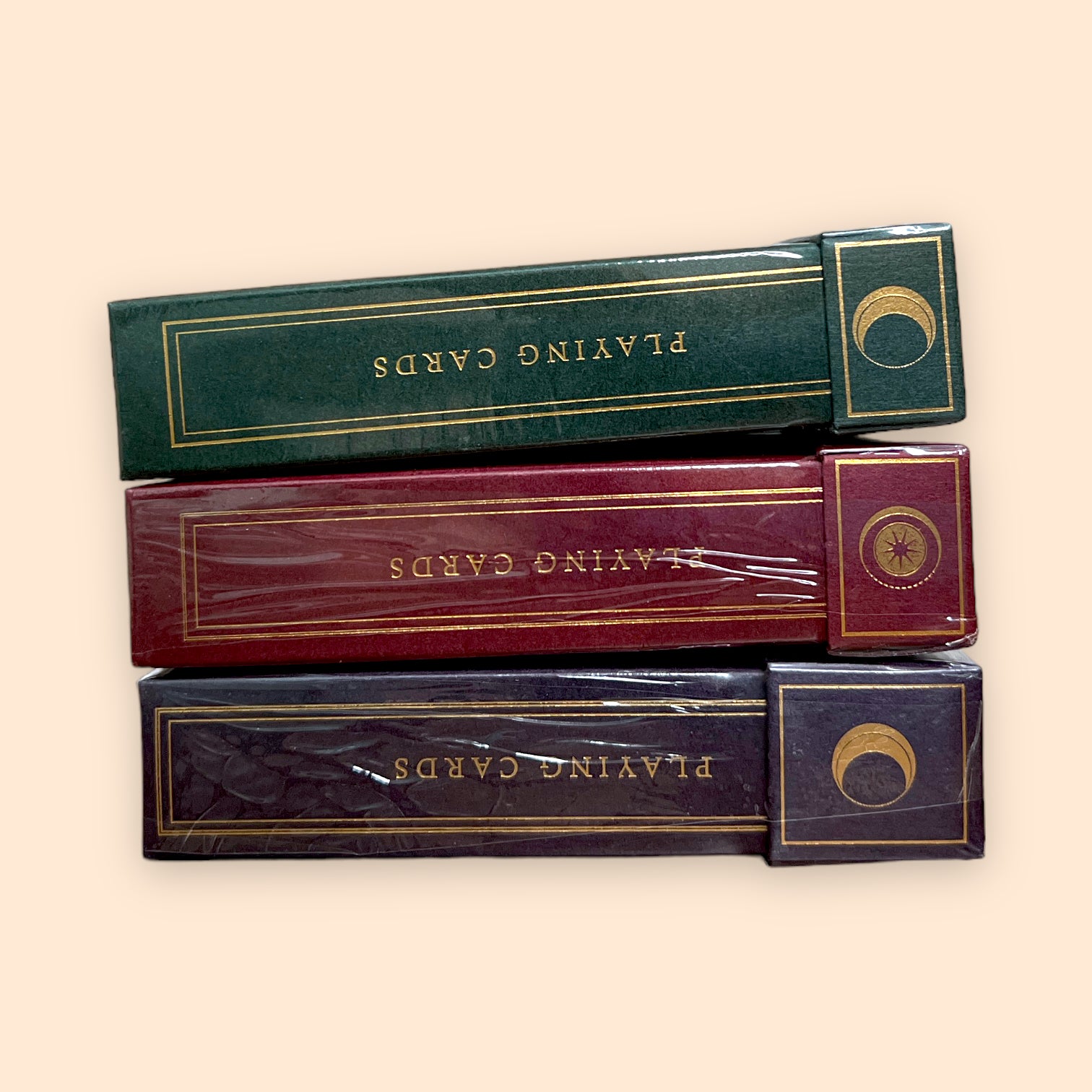 Violet Luna Moon + Helius Sun + Esther Star Standard + Deluxe Playing Cards Set