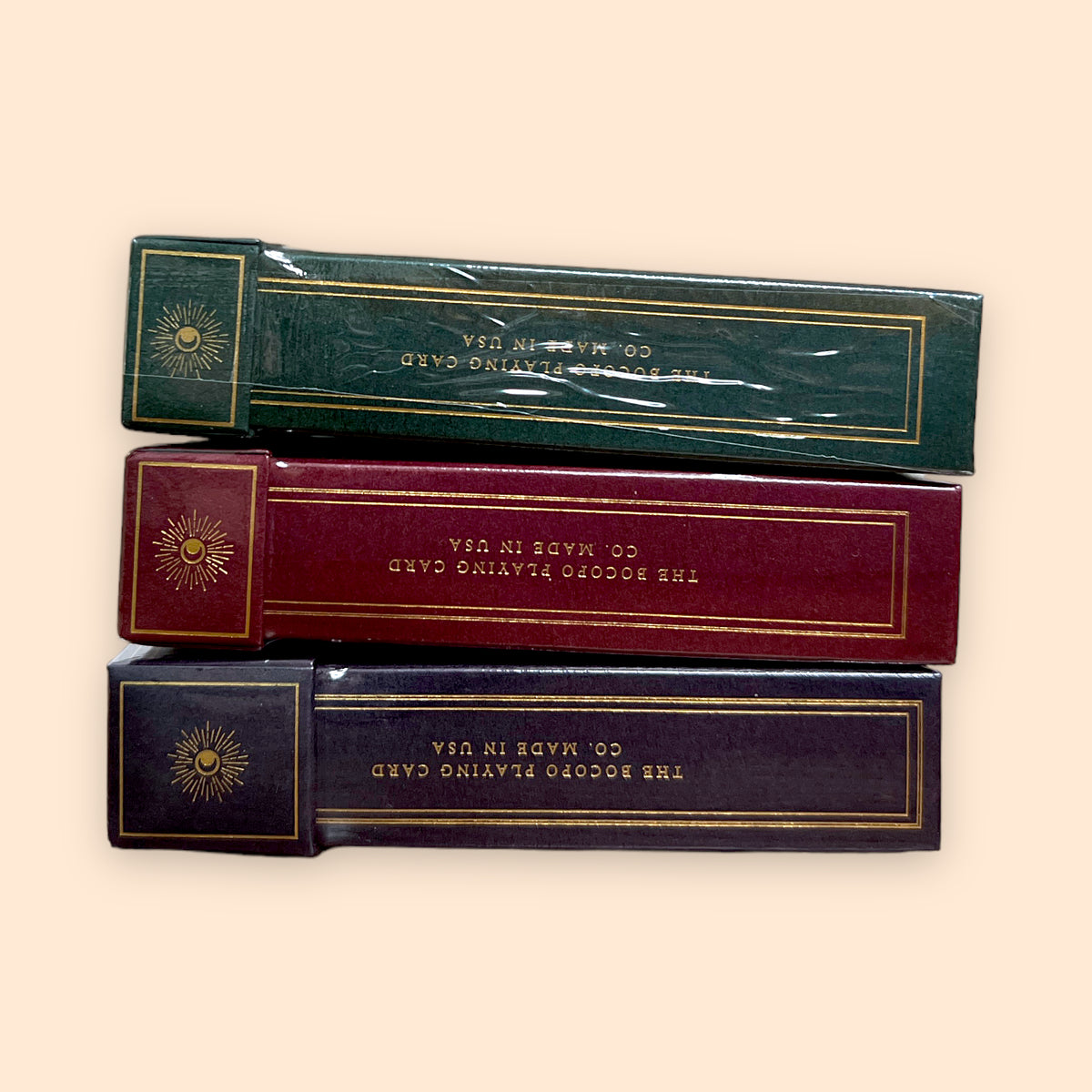 Violet Luna Moon + Helius Sun + Esther Star Standard + Deluxe Playing Cards Set