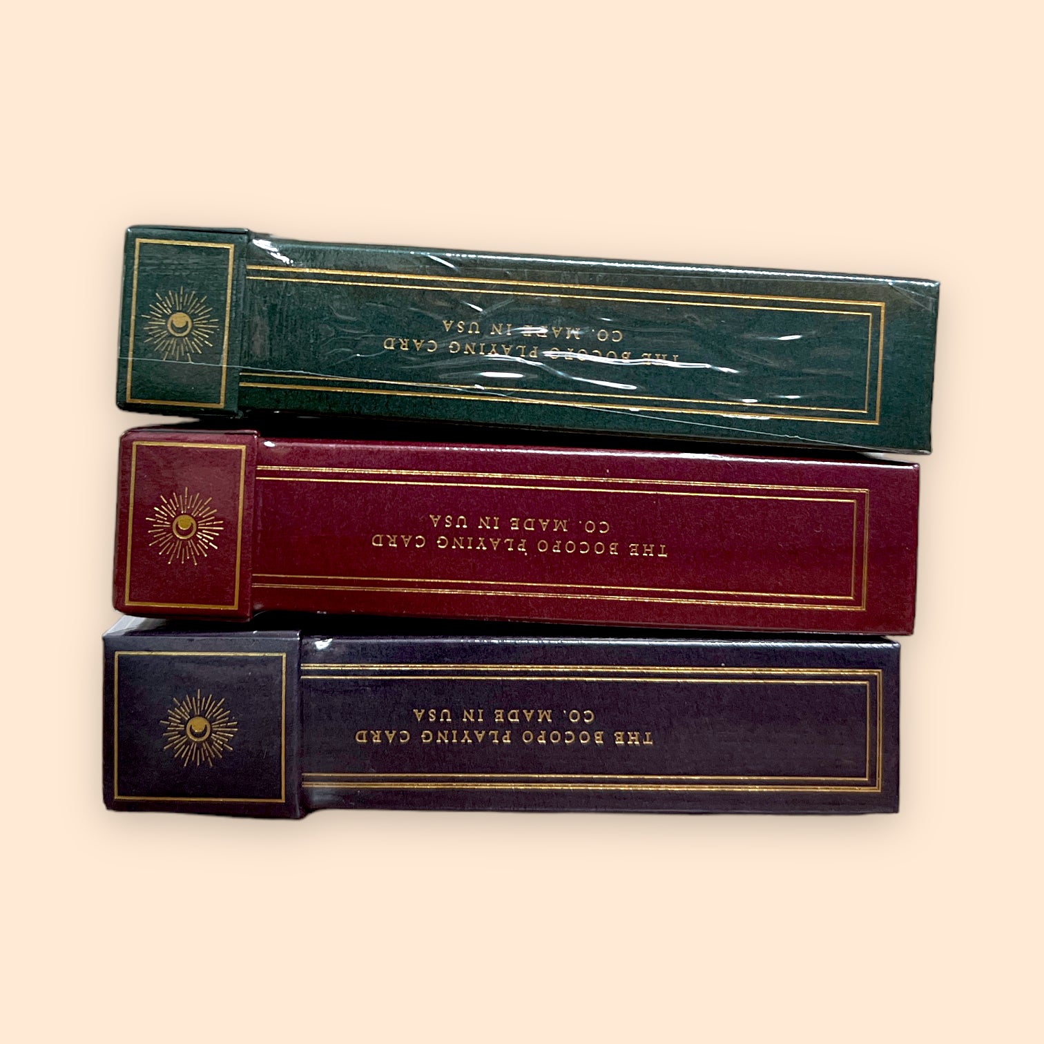 Violet Luna Moon + Helius Sun + Esther Star Standard + Deluxe Playing Cards Set