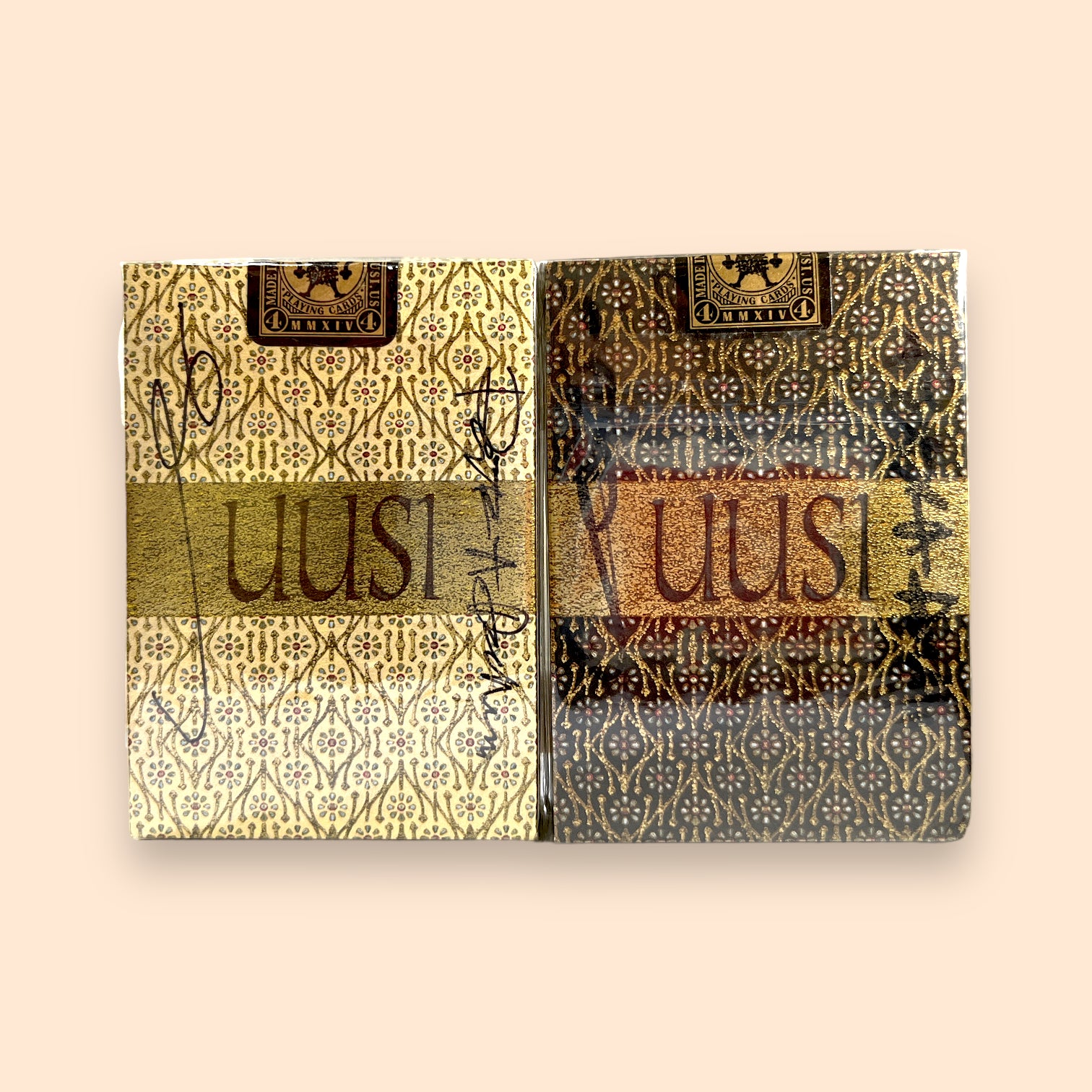 Pagan V1 Playing Cards by Uusi playing cards Signed by Artists