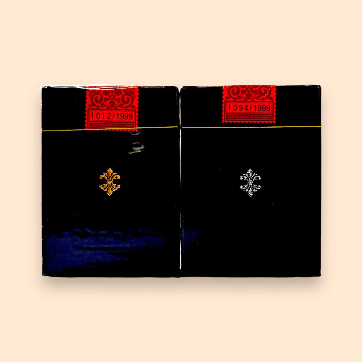 Venexiana Dark Revealed & Masked Gold & Silver Playing Cards