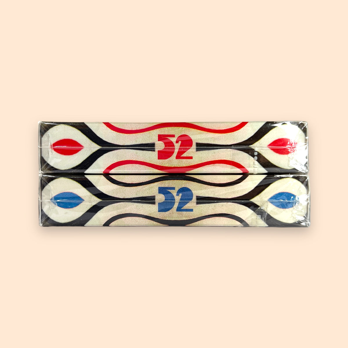 Bohemia Red & Blue Smooth Tuck Playing Cards Signed by Uusi