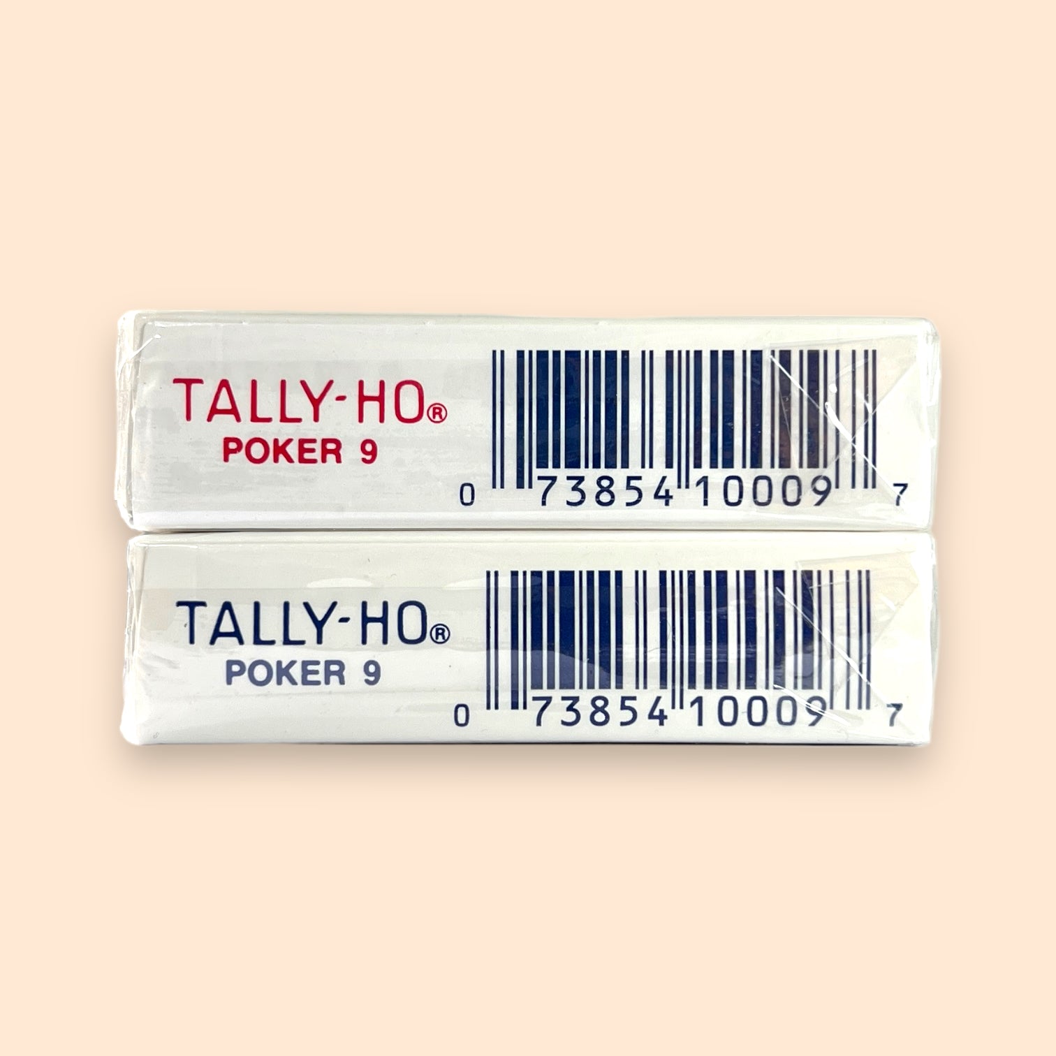 Tally-Ho Mr. Maeda Red & Blue Gold Border Playing Cards