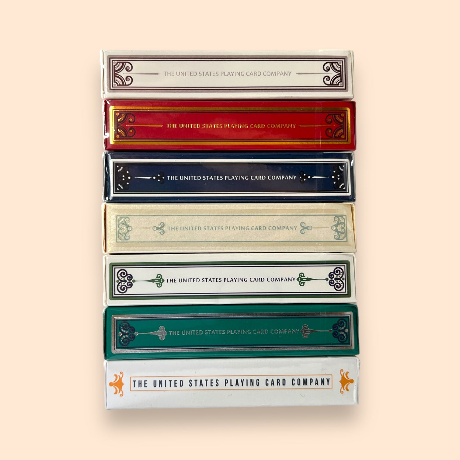 Scarlett Emerald Pearl Tally Ho Limited Edition Playing Cards Collection