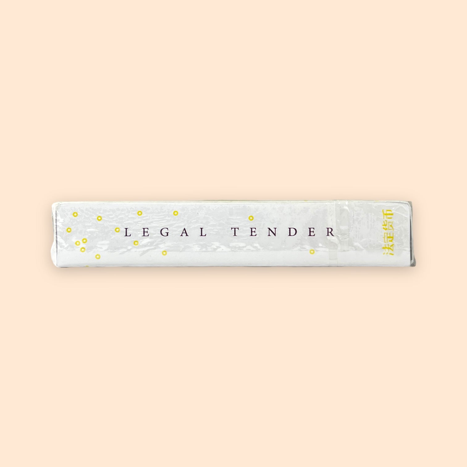 Legal Tender Chines Notes Playing Cards