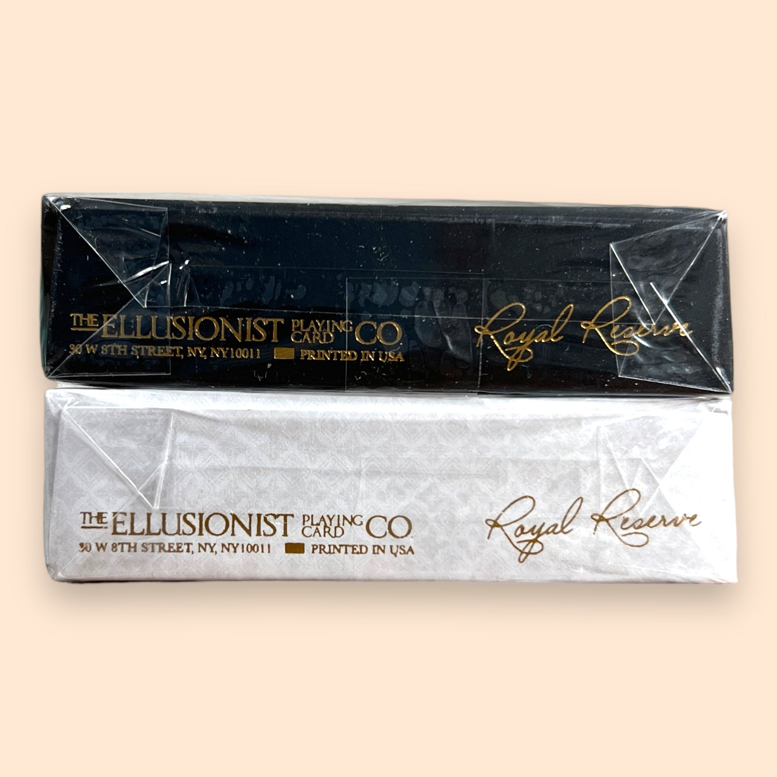 Royal Reserve White + Black Private Reserve Playing Cards