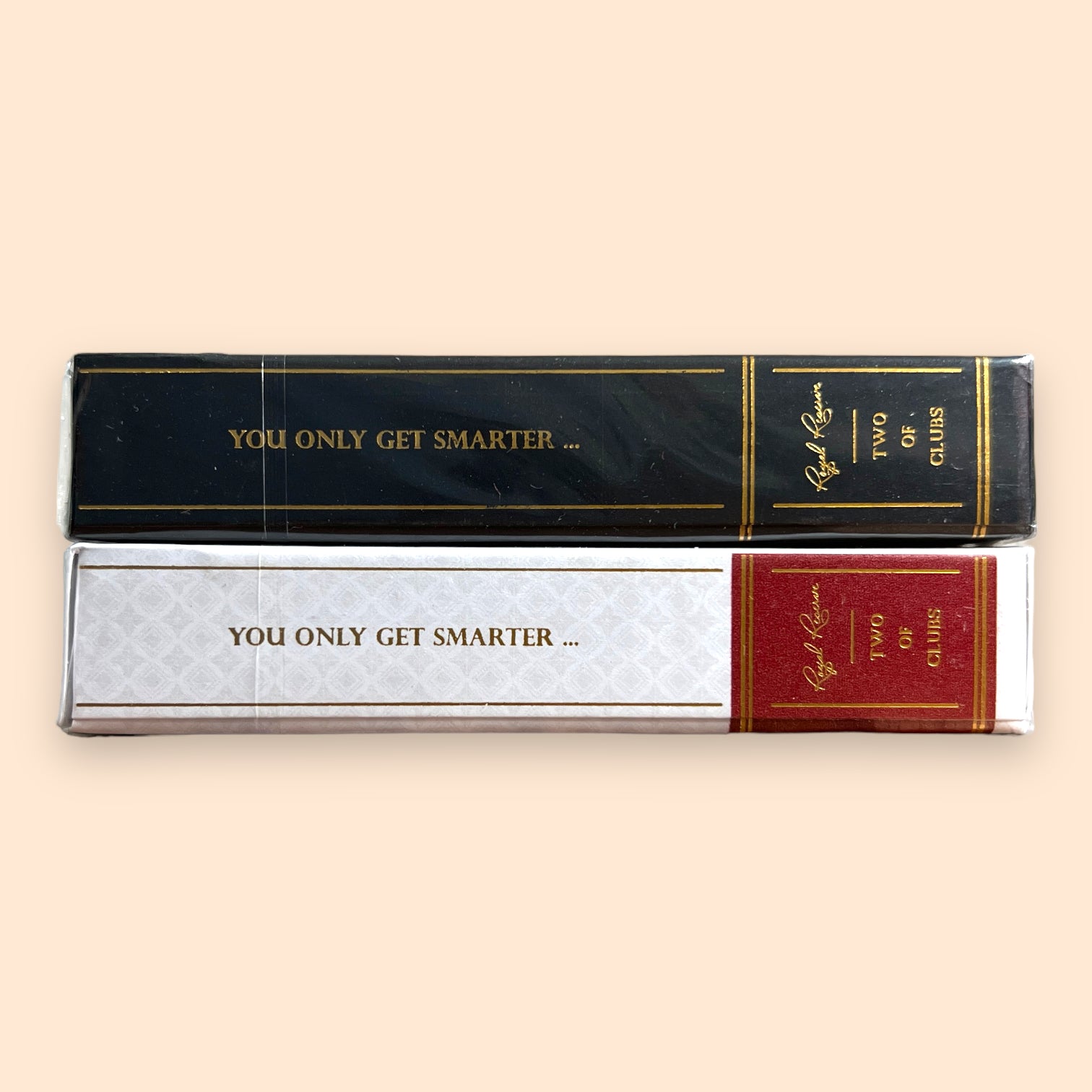 Royal Reserve White + Black Private Reserve Playing Cards