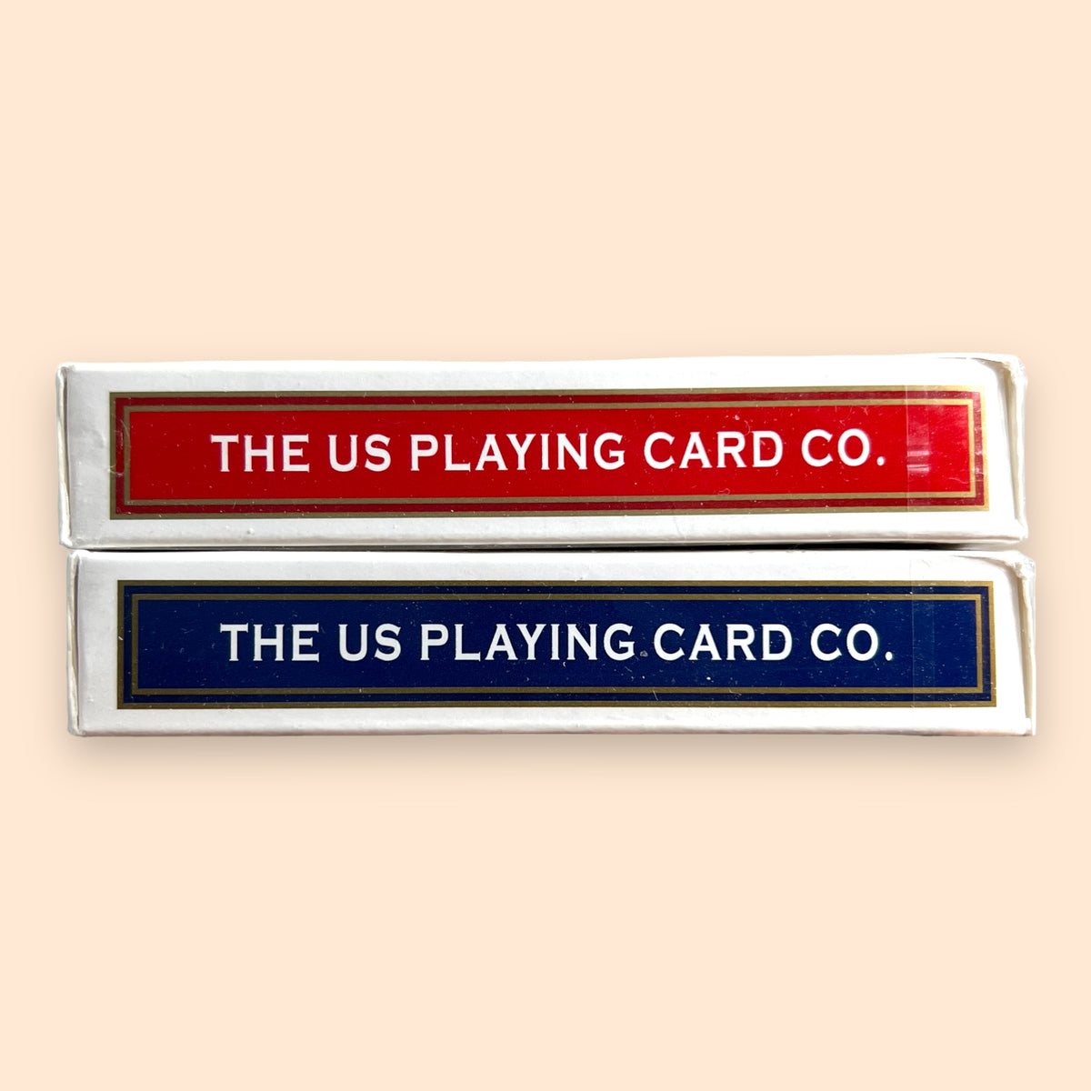 Bicycle Cupid Back Red/Gold + Blue/Gold Playing Cards