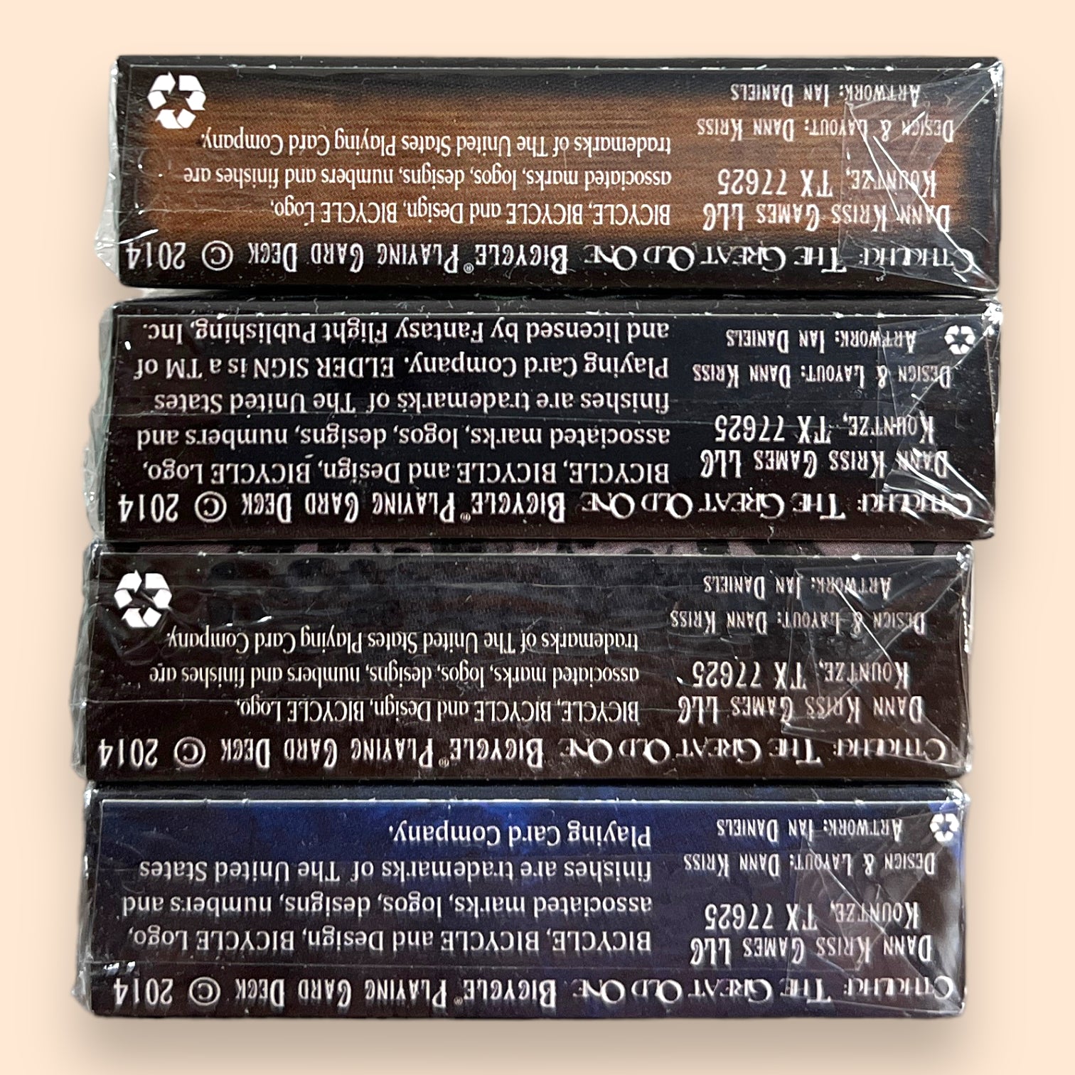 Bicycle Necronomicon Elder Sign Unnameable Horrors R&