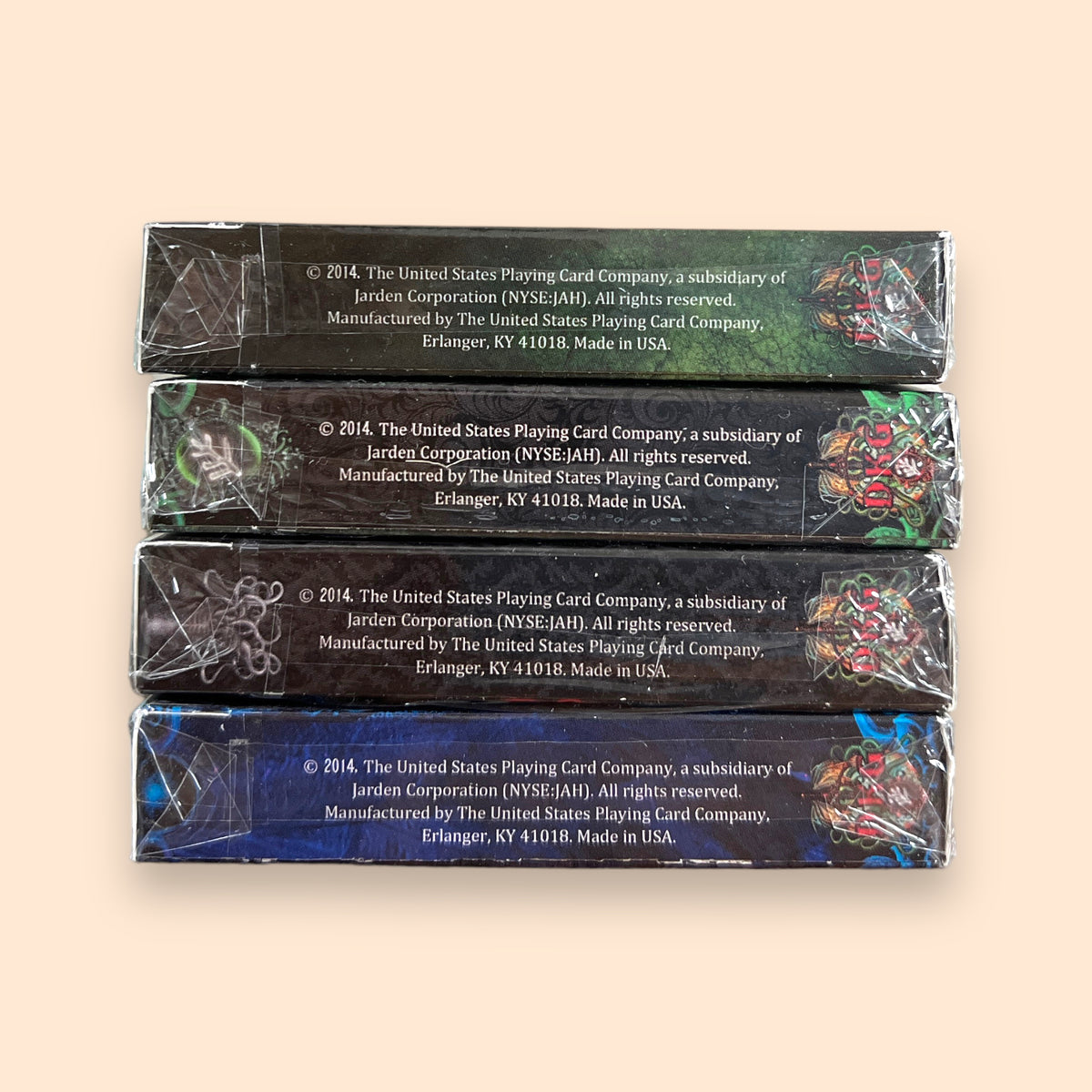 Bicycle Necronomicon Elder Sign Unnameable Horrors R&