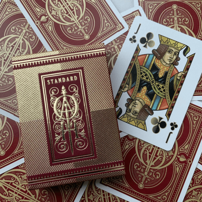 Oath Standard Players Burgundy & Navy Blue Deck