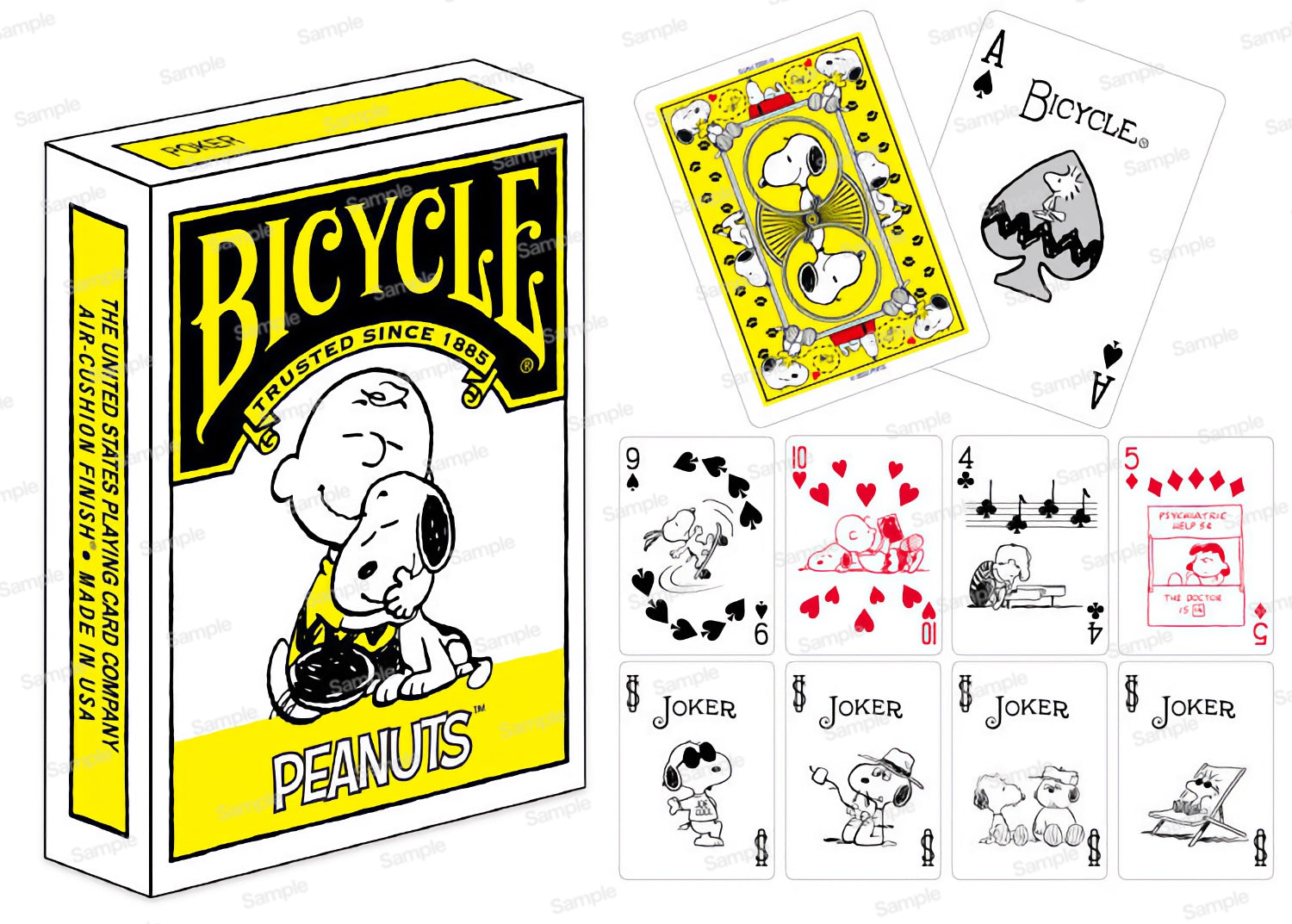 Bicycle Peanuts Everyday Playing Cards