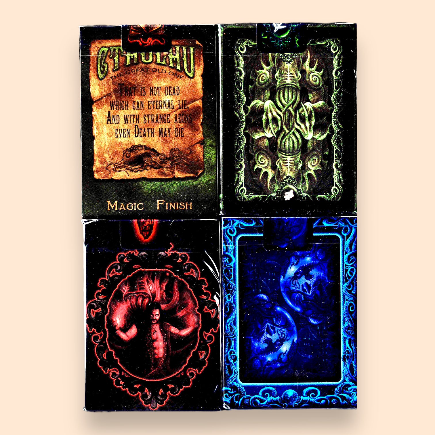 Bicycle Necronomicon Elder Sign Unnameable Horrors R&