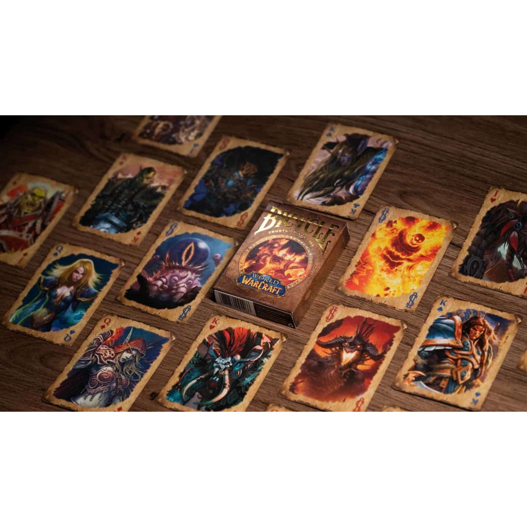 Bicycle World of Warcraft Playing Cards by Blizzard Entertainment