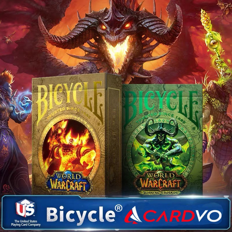 Bicycle World of Warcraft Playing Cards by Blizzard Entertainment