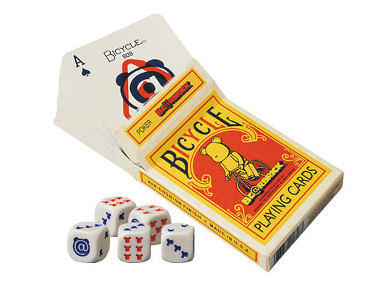 MEDICOM x Bicycle Bearbrick Cards & Dice Set