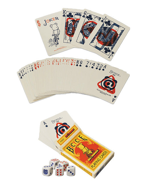 MEDICOM x Bicycle Bearbrick Cards & Dice Set