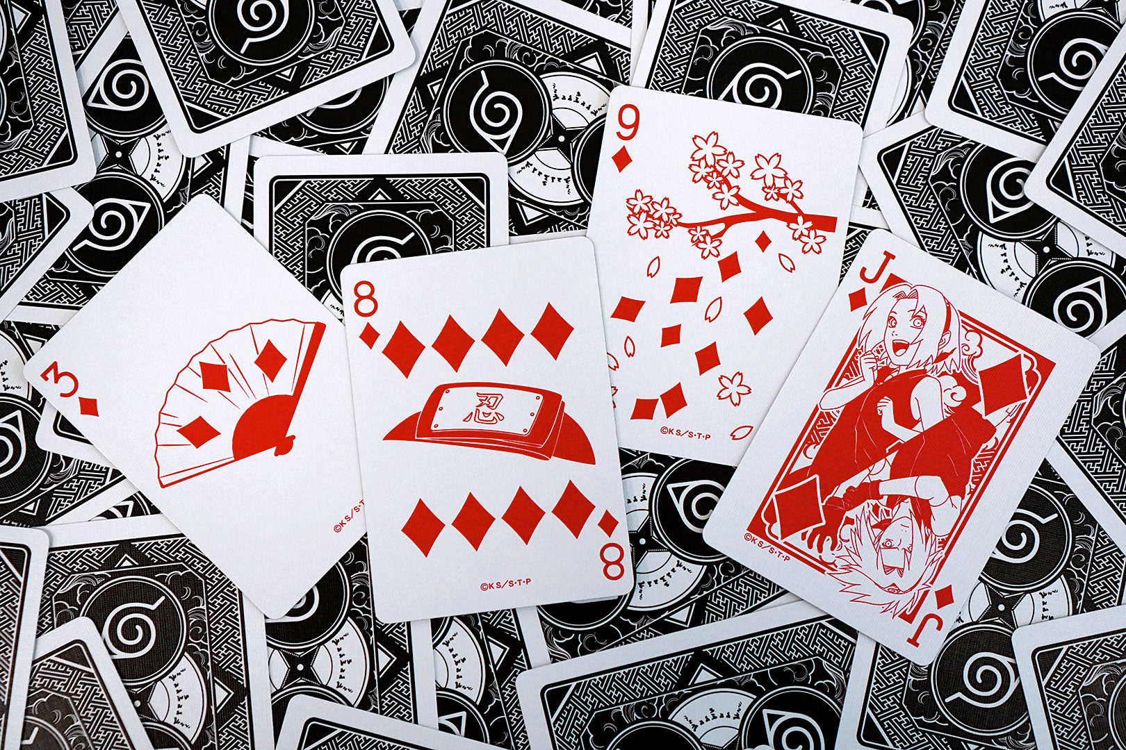 Bicycle Naruto playing cards