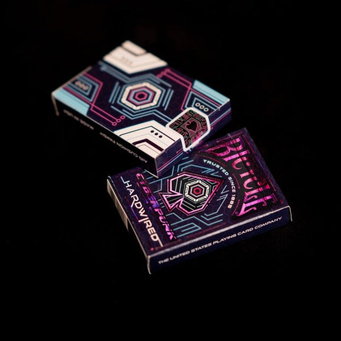 Bicycle Cyberpunk Cybercity Hardwired Cybernetic Playing Cards