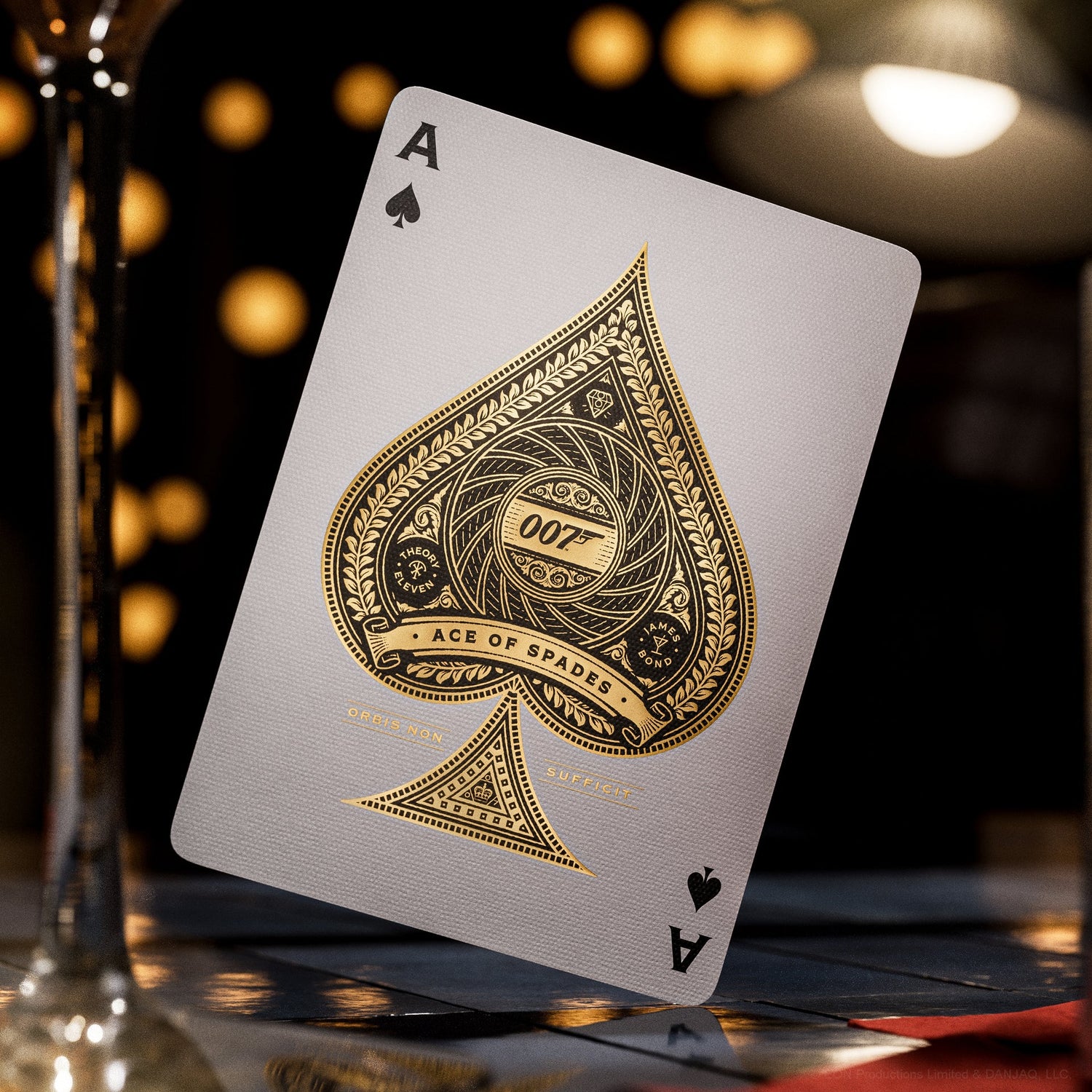 James Bond 007 GOLD Edition Playing Cards